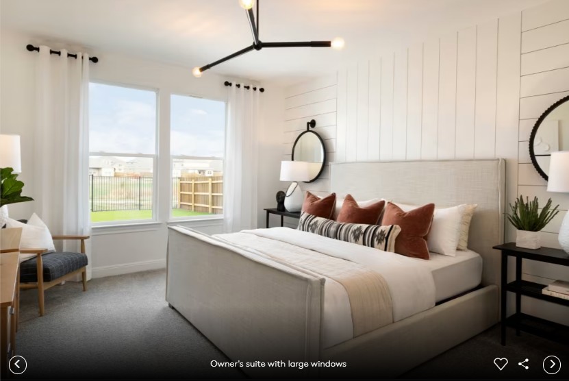 16809 Catemaco Walk Manor, TX 78653 - Photo 6 of 11 a bedroom with bed and a window