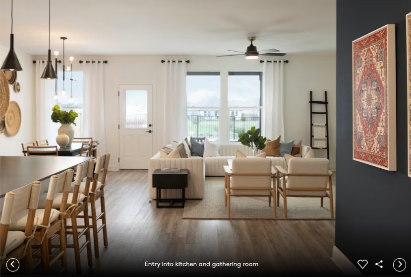 16809 Catemaco Walk Manor, TX 78653 - Photo 9 of 11 a living room with furniture and a large window
