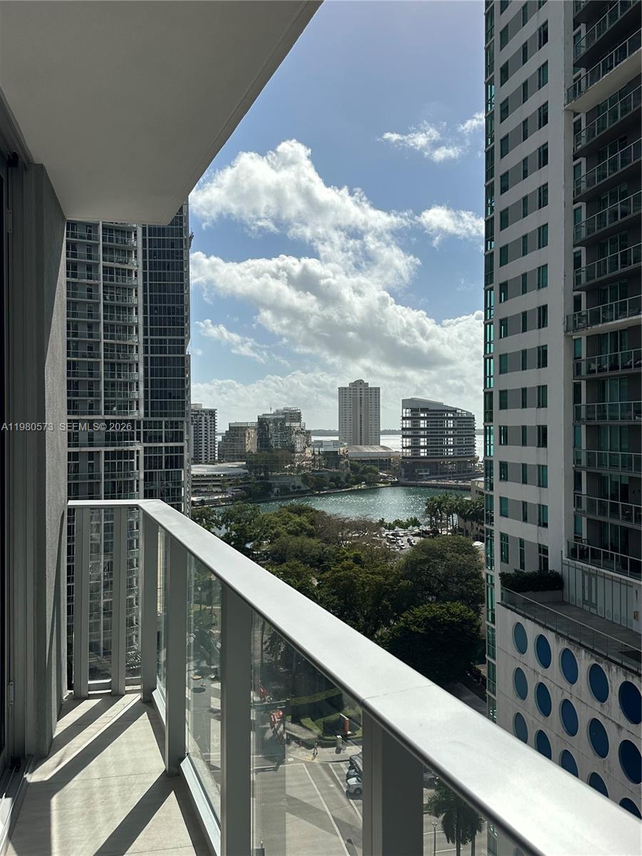 77 Southeast 5th Street, Unit 1514 Miami, FL 33131 - Photo 7 of 16 a view of balcony with city view
