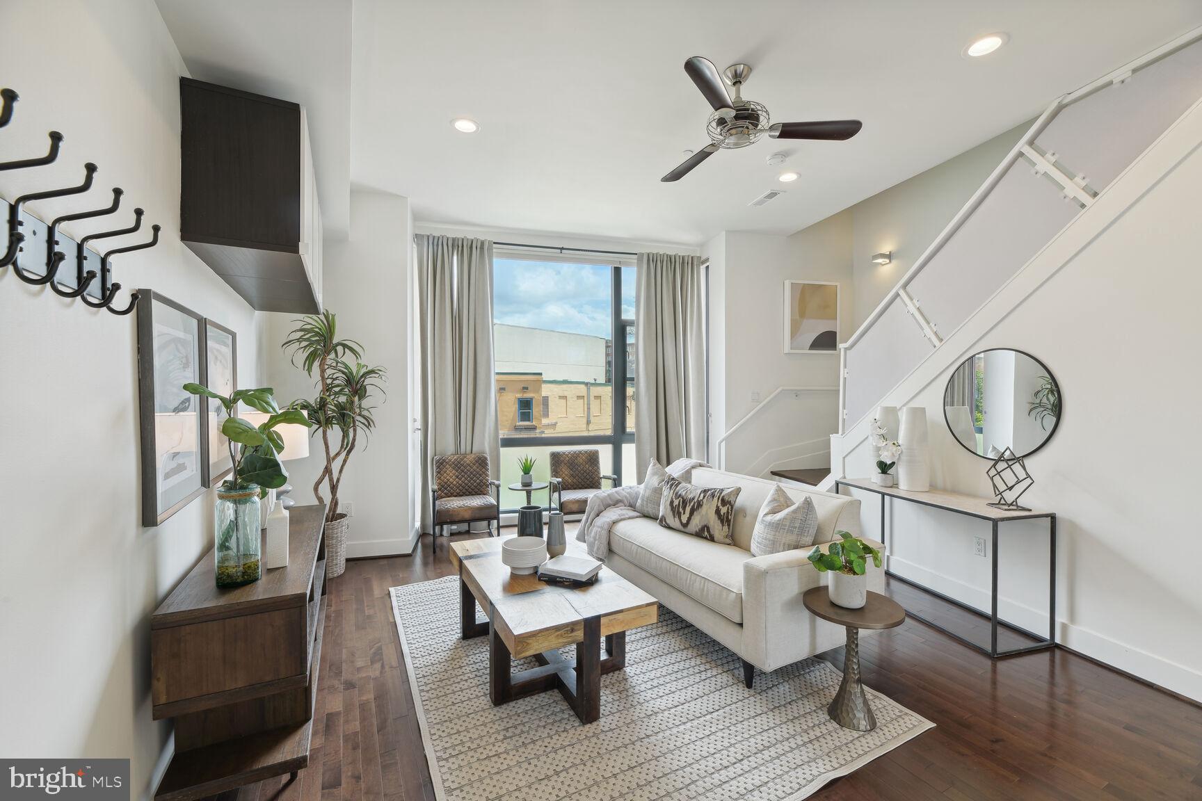 2426 Ontario Road Northwest, Unit 304 Washington, DC 20009 - Photo 5 of 43 Sun-drenched Living Area