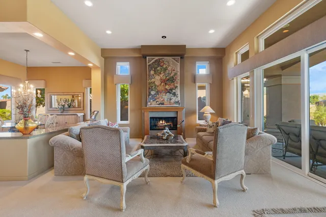a large bathroom with a large tub and sink