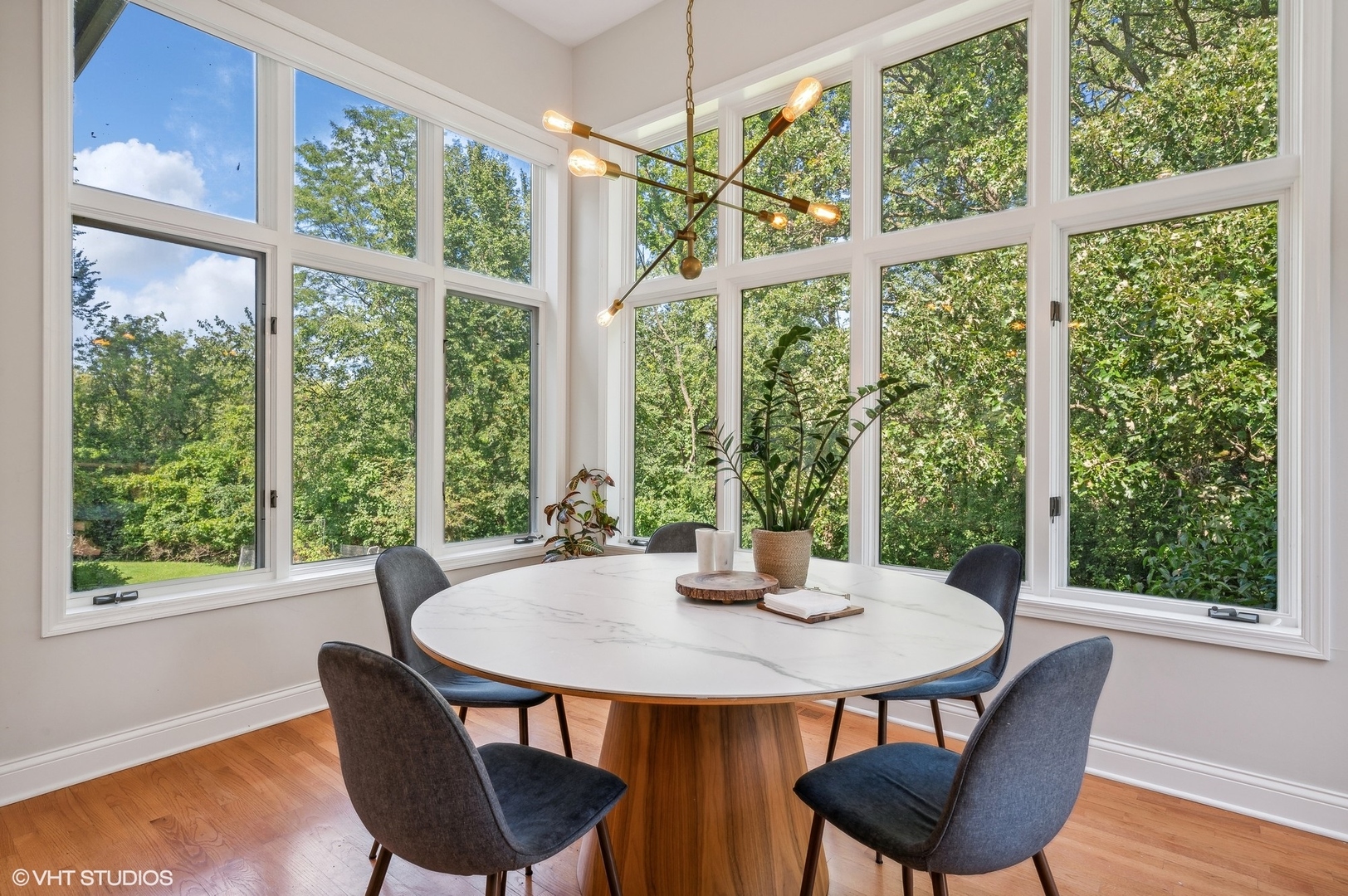 5807 Port Clinton Road Long Grove, IL 60047 - Photo 8 of 40 a view of a dining room with furniture window and outside view