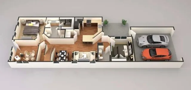 a view of living room