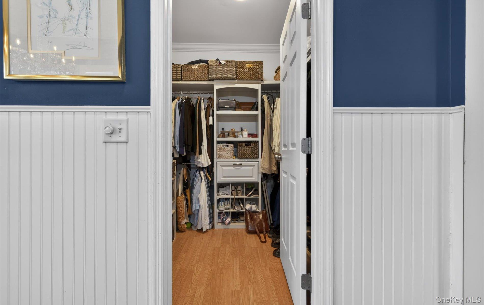 108 Awixa Avenue Bay Shore, NY 11706 - Photo 22 of 47 Walk in closet featuring light wood-style floors