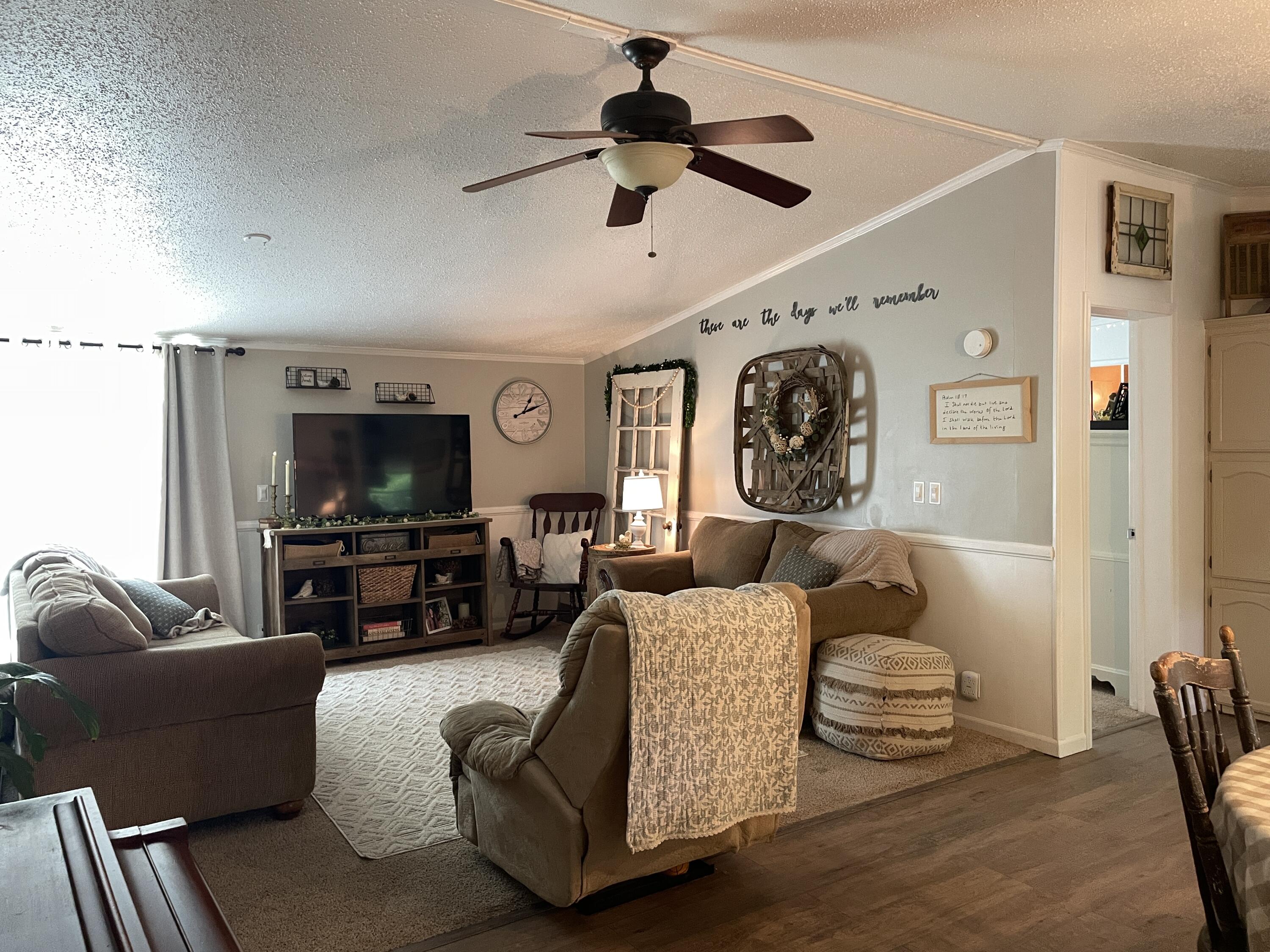 2166 Healing Springs Road Blackville, SC 29817 - Photo 5 of 43 a living room with furniture and a flat screen tv