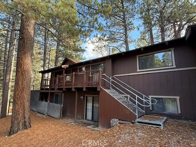 a view of outdoor space and deck
