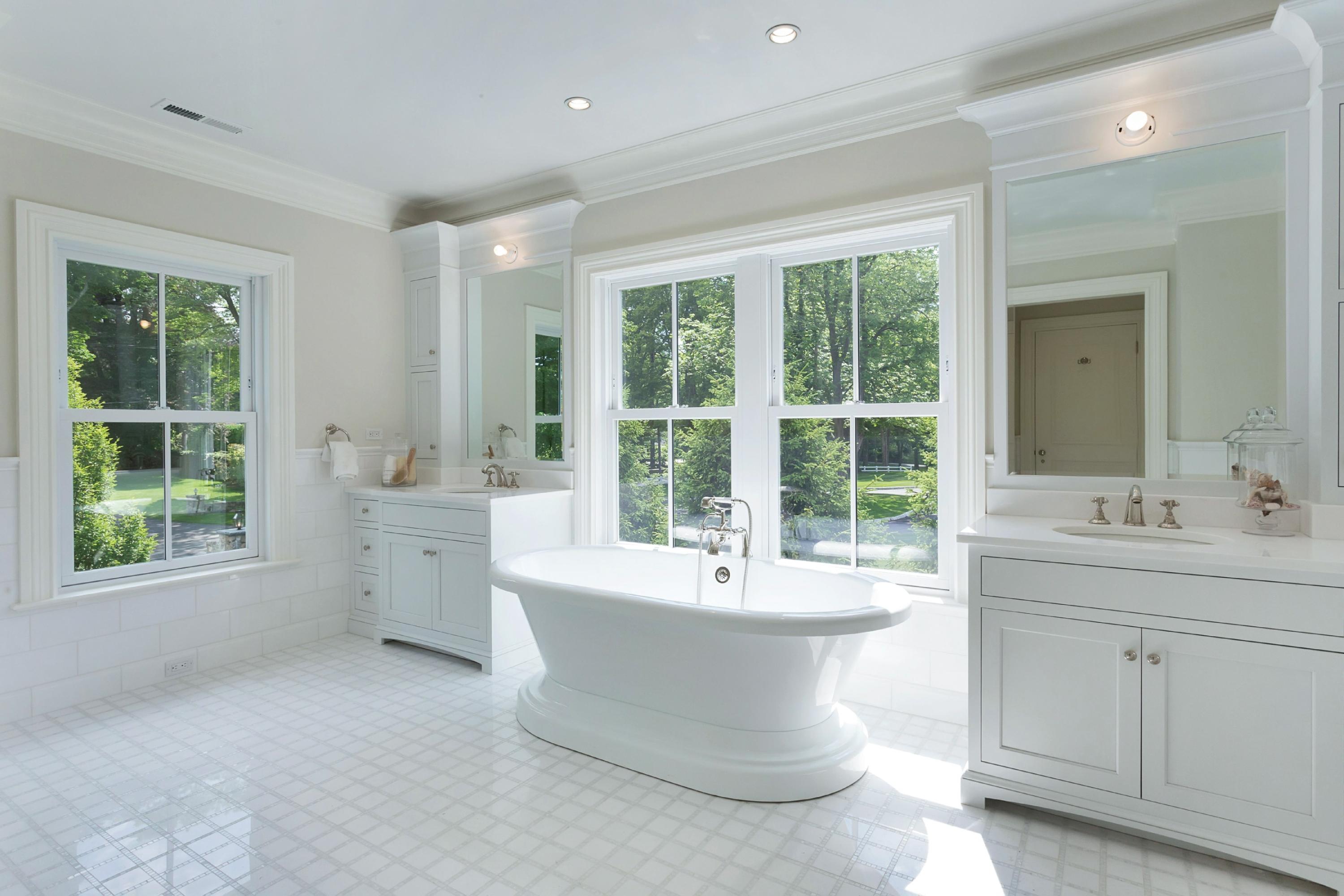 6 A Cross Road Darien, CT 06820 - Photo 17 of 24 a large white room with a large window and sink