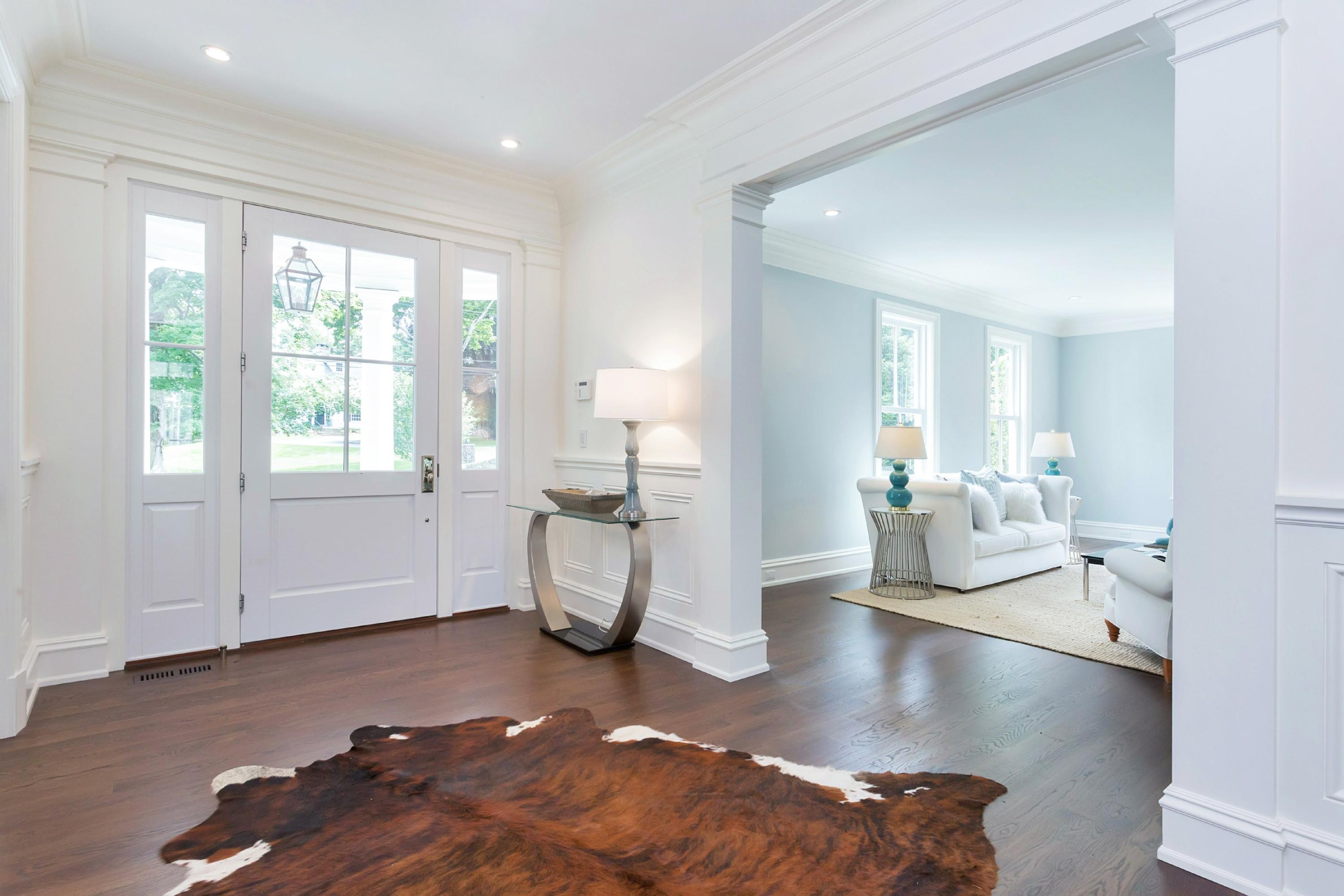 6 A Cross Road Darien, CT 06820 - Photo 3 of 24 a view of a living room and a large window