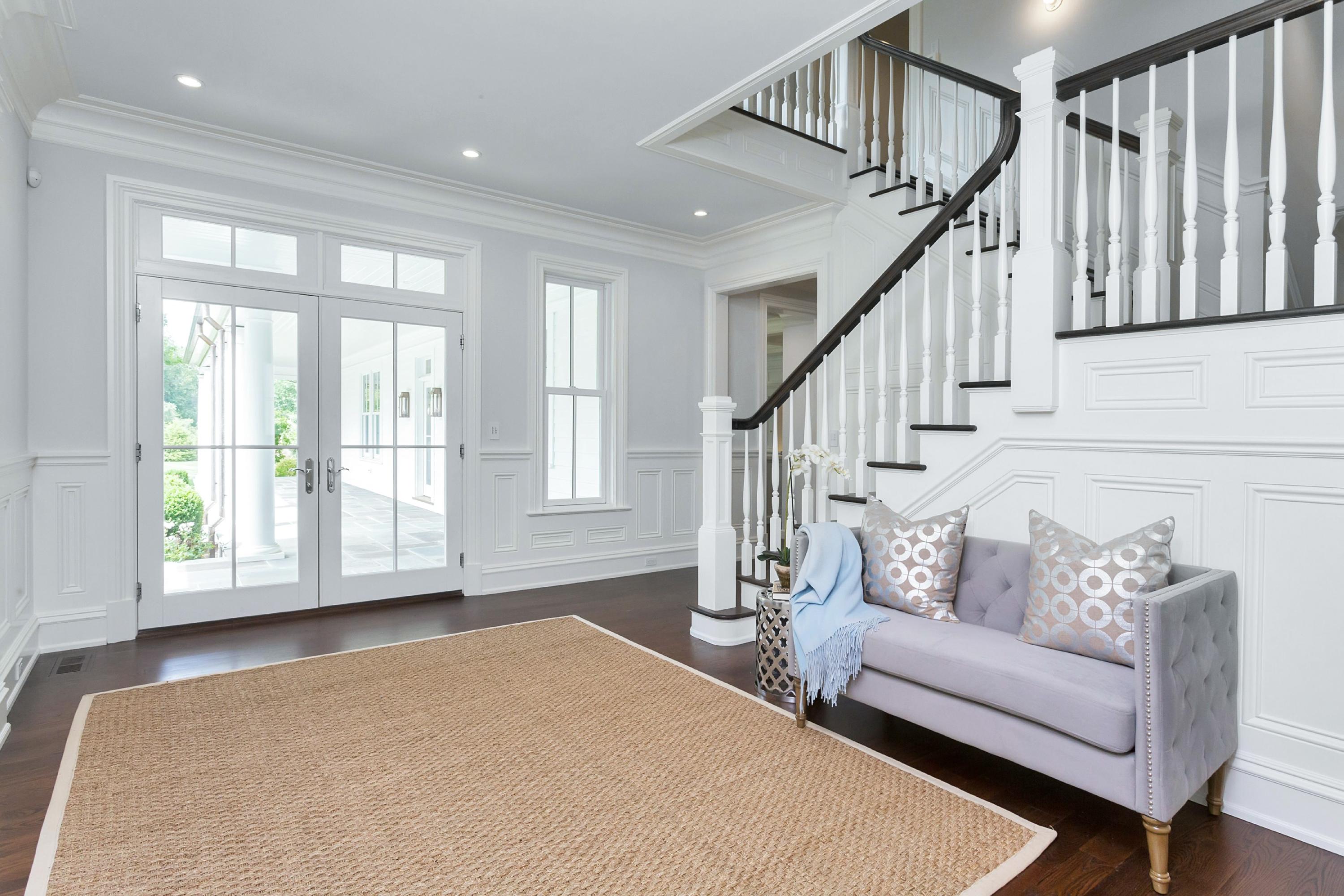 6 A Cross Road Darien, CT 06820 - Photo 8 of 24 a living room with furniture and a large window