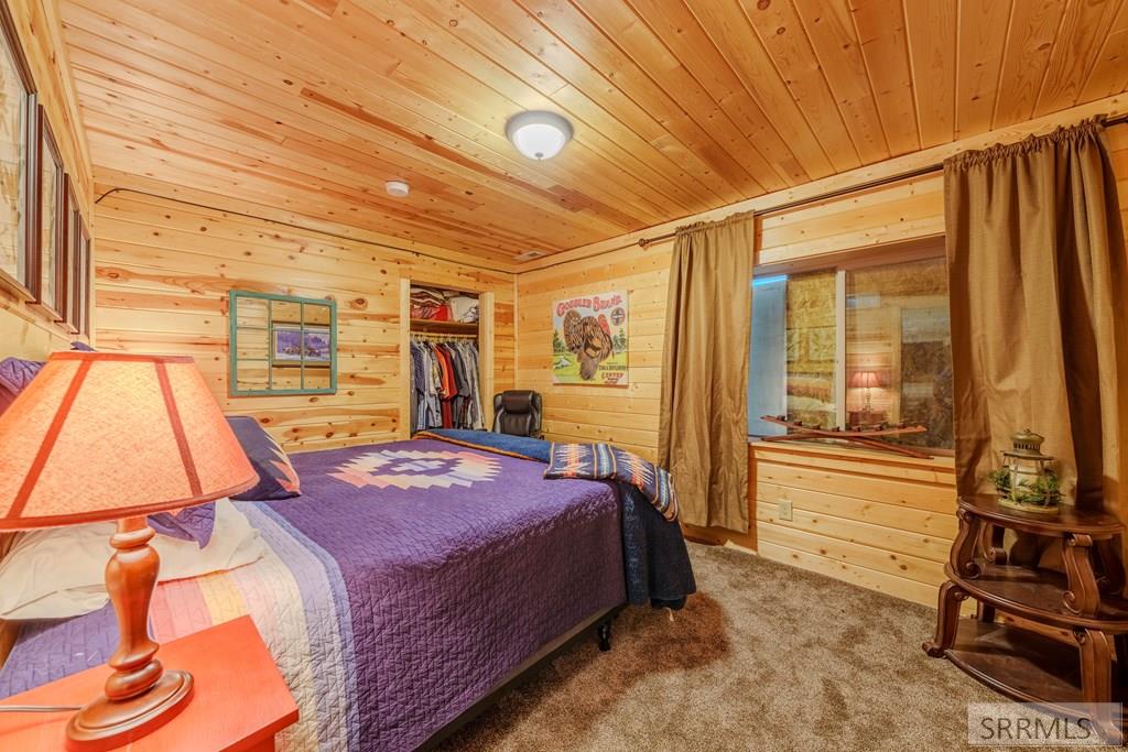 4030 Salt Lick Loop Road Island Park, ID 83429 - Photo 48 of 57 Downstairs Bedroom # 2