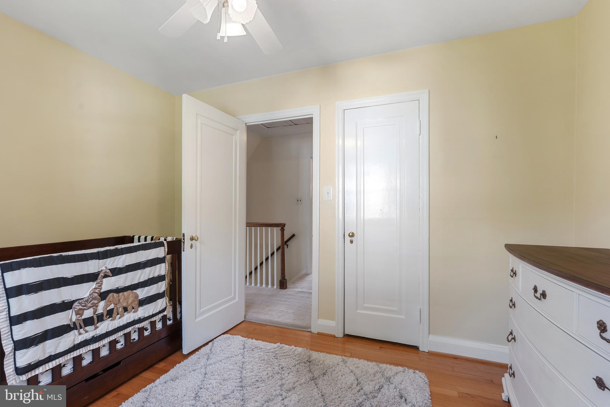 818 Kingston Road Baltimore, MD 21212 - Photo 26 of 37 Fourth Bedroom with ceiling fan