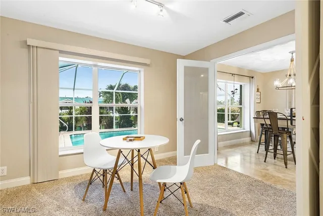 a view of a storage & utility room with washer and dryer