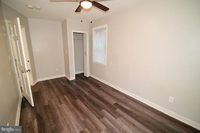 wooden floor in an empty room