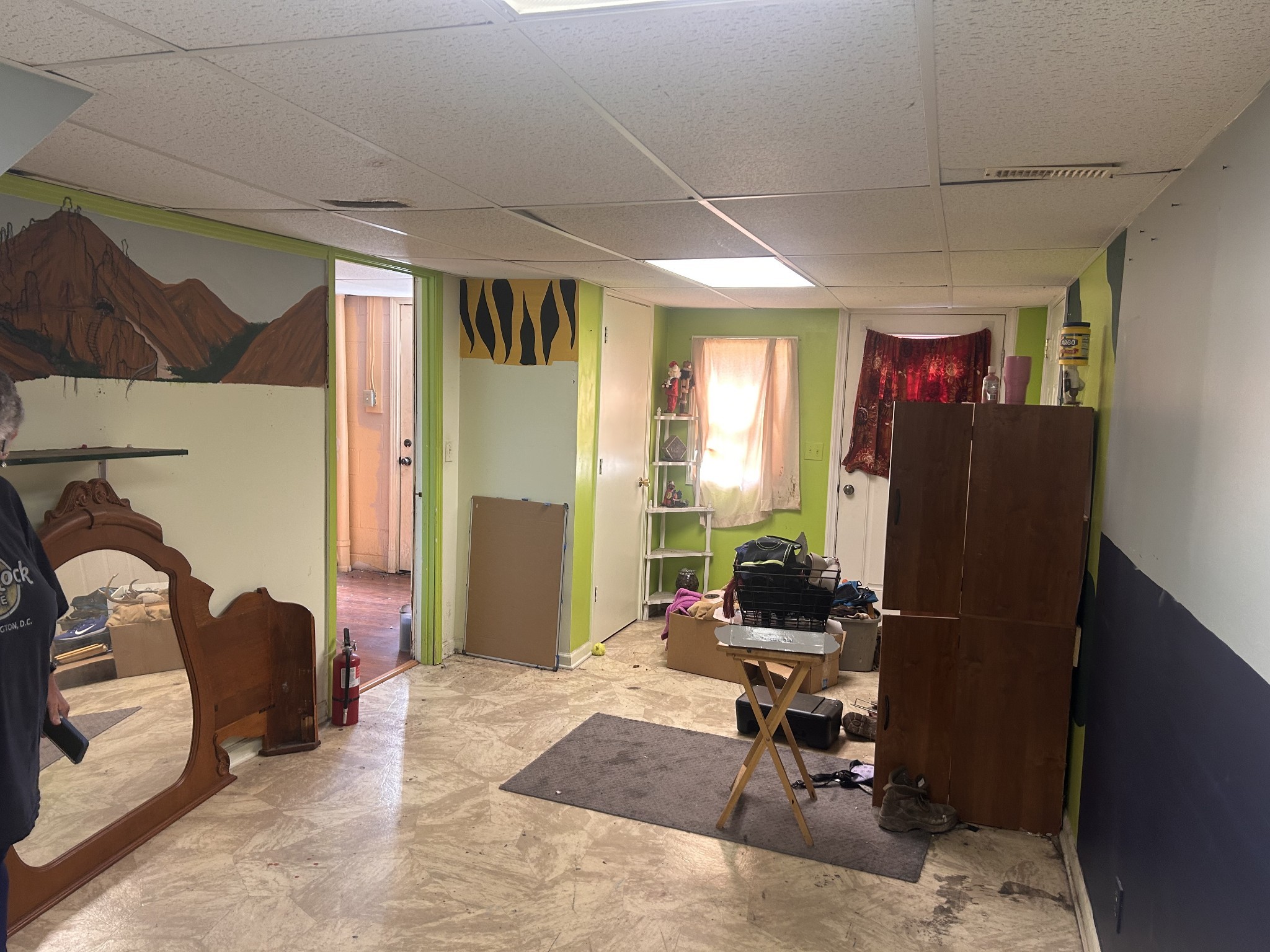 2319 7 Mile Ferry Road Clarksville, TN 37040 - Photo 14 of 15 a living room with furniture a desk and chair with wooden floor