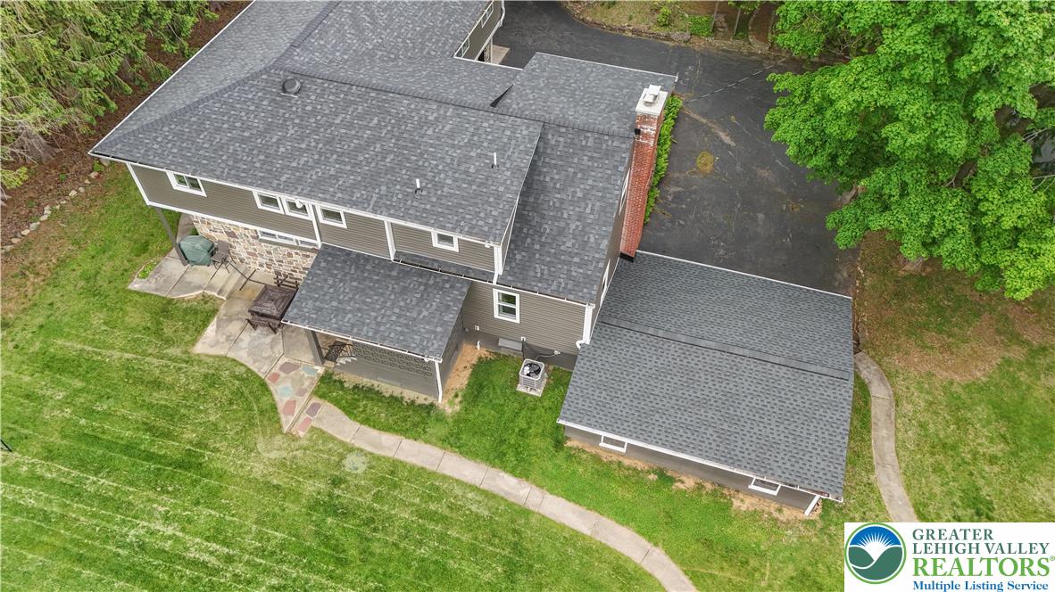 2242 Church Road Bethlehem, PA 18015 - Photo 73 of 74 an aerial view of a house with a yard