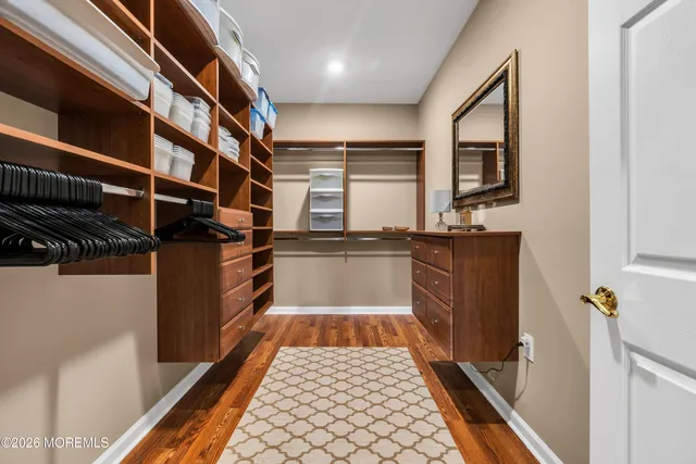 a kitchen with granite countertop lots of counter top space