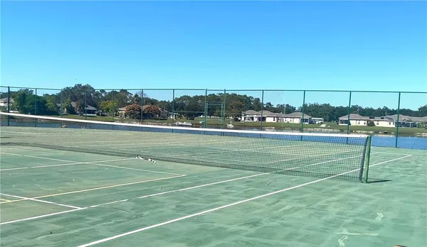 a view of a tennis court