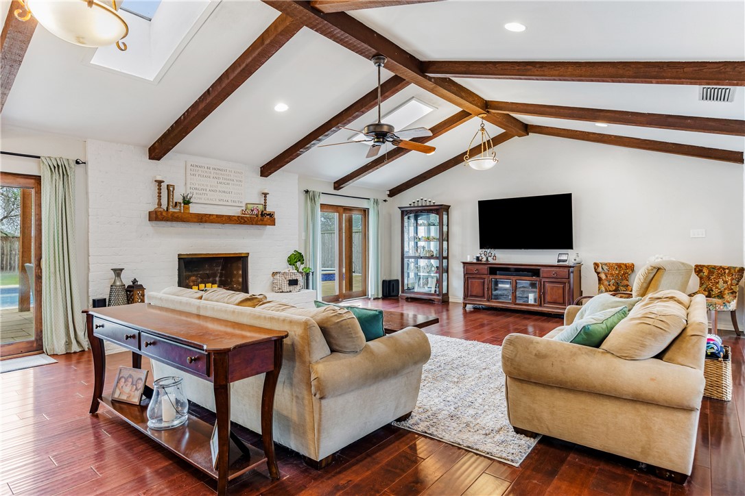 3350 Mavis Drive Corpus Christi, TX 78411 - Photo 5 of 40 a bedroom with furniture and a flat screen tv