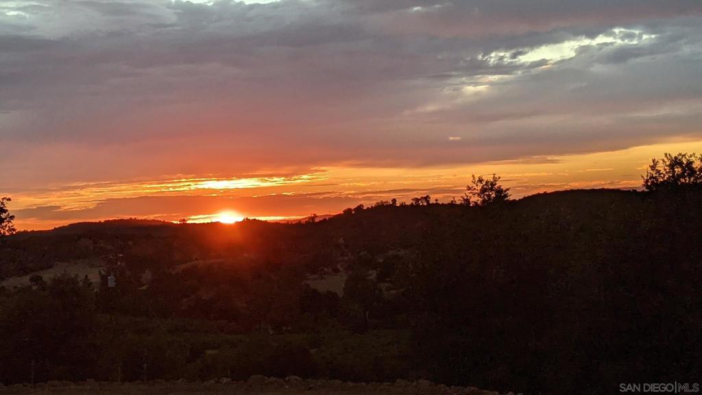 17461 Harrison Park Road Julian, CA 92036 - Photo 21 of 22 a view of sunset