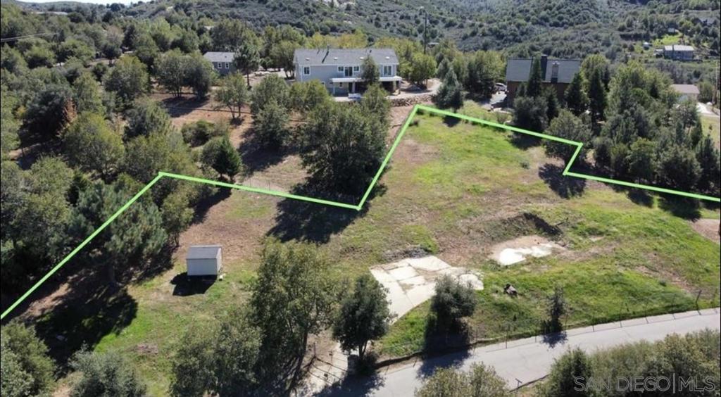 17461 Harrison Park Road Julian, CA 92036 - Photo 3 of 22 an aerial view of residential house with outdoor space