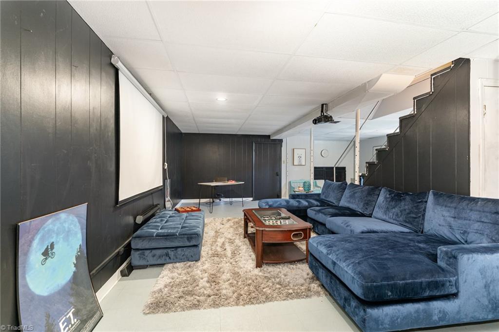 2606 Wexford Place High Point, NC 27265 - Photo 21 of 30 enjoy your movies downstairs in the den