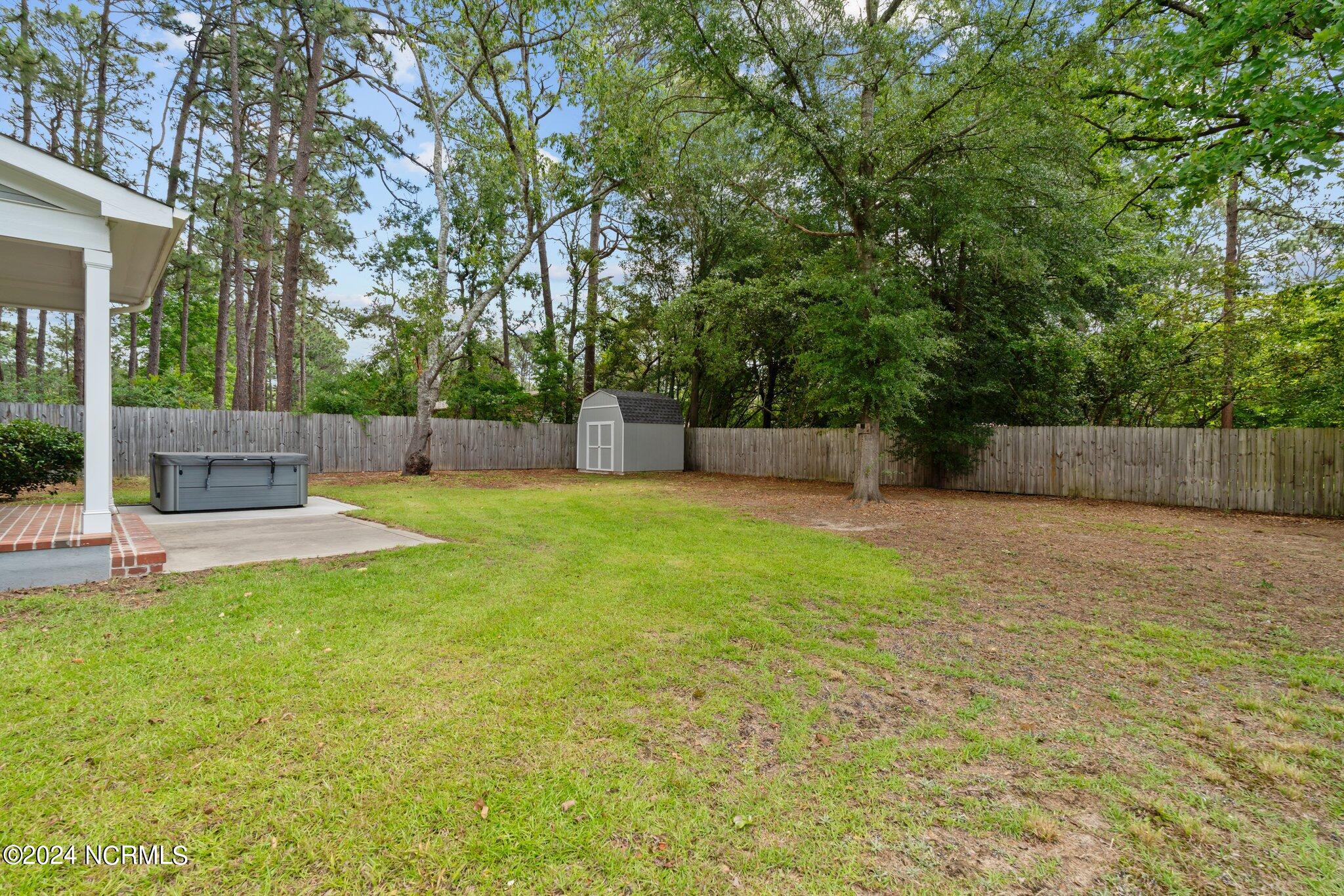175 Hillard Road Pinehurst, NC 28374 - Photo 39 of 43 Backyard