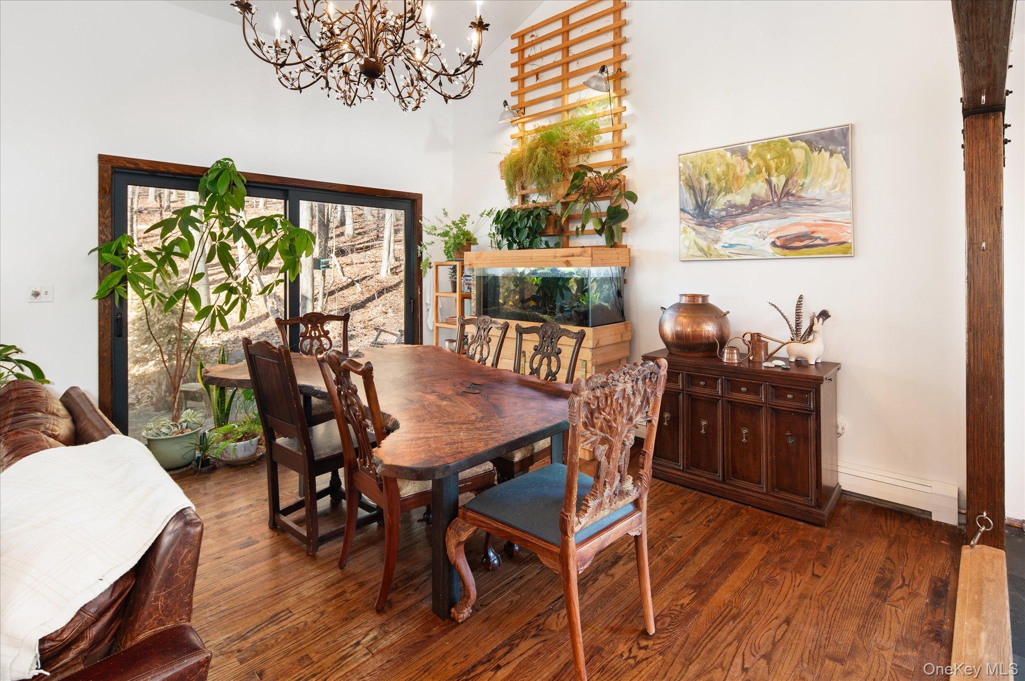 27 Mohawk Lane Baldwin Place, NY 10505 - Photo 12 of 38 a view of a dining room with furniture window and wooden floor