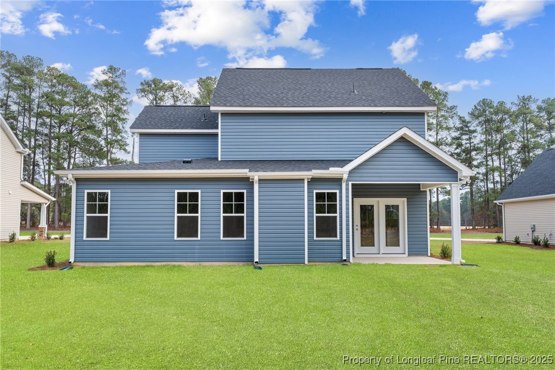 2202 Montrose (lot 3) Road Raeford, NC 28376 - Photo 42 of 44 front view of a house with a yard