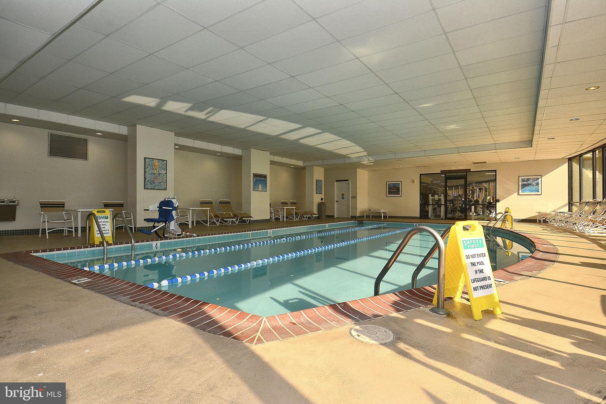 5225 Pooks Hill Road, Unit 1619S Bethesda, MD 20814 - Photo 44 of 54 Indoor pool