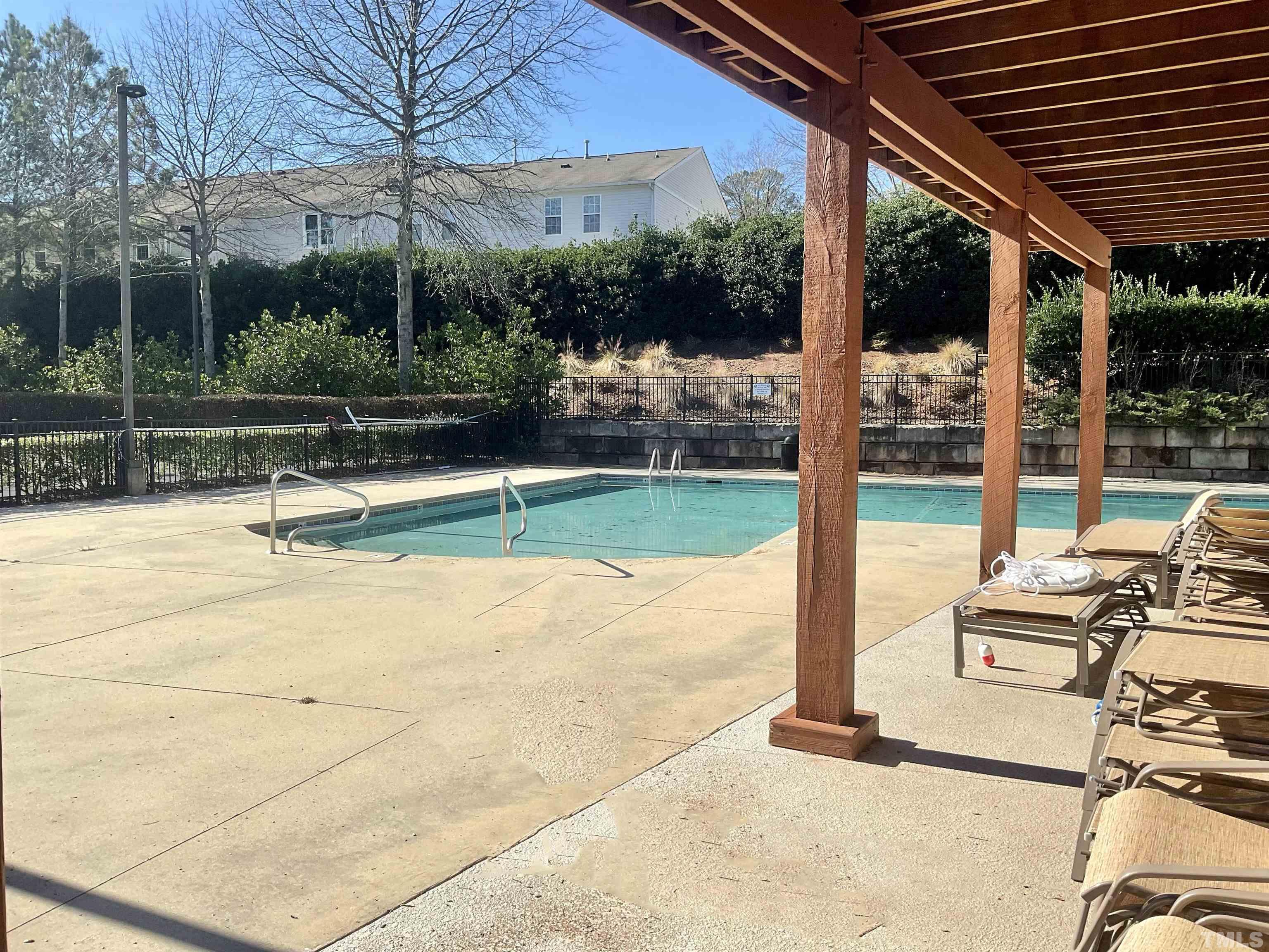8400 Split Stone Lane Raleigh, NC 27613 - Photo 27 of 27 a view of a patio with a backyard