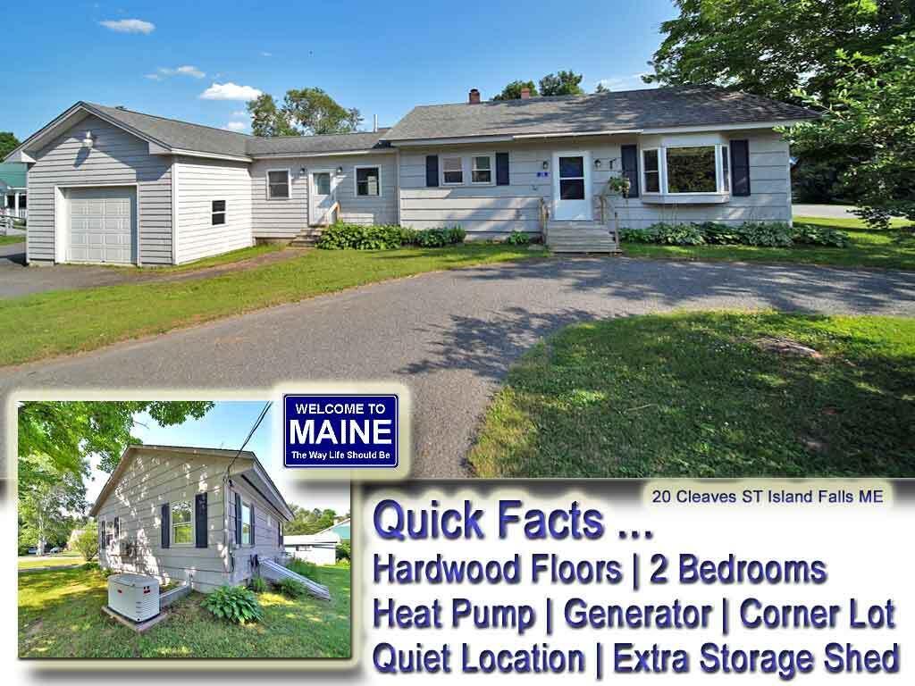 20 Cleaves Street Crystal, ME 04747 - Photo 1 of 70 low-cost-ranch-home-maine-n