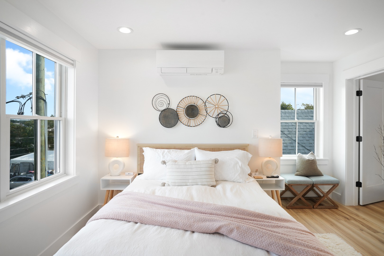 33 Lagoon Pond Road Vineyard Haven, MA 02568 - Photo 35 of 42 a bedroom with a bed and window