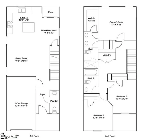 $186,999 | 3108 Whispering Willow Court, Unit MT 59, Inman, SC 29349