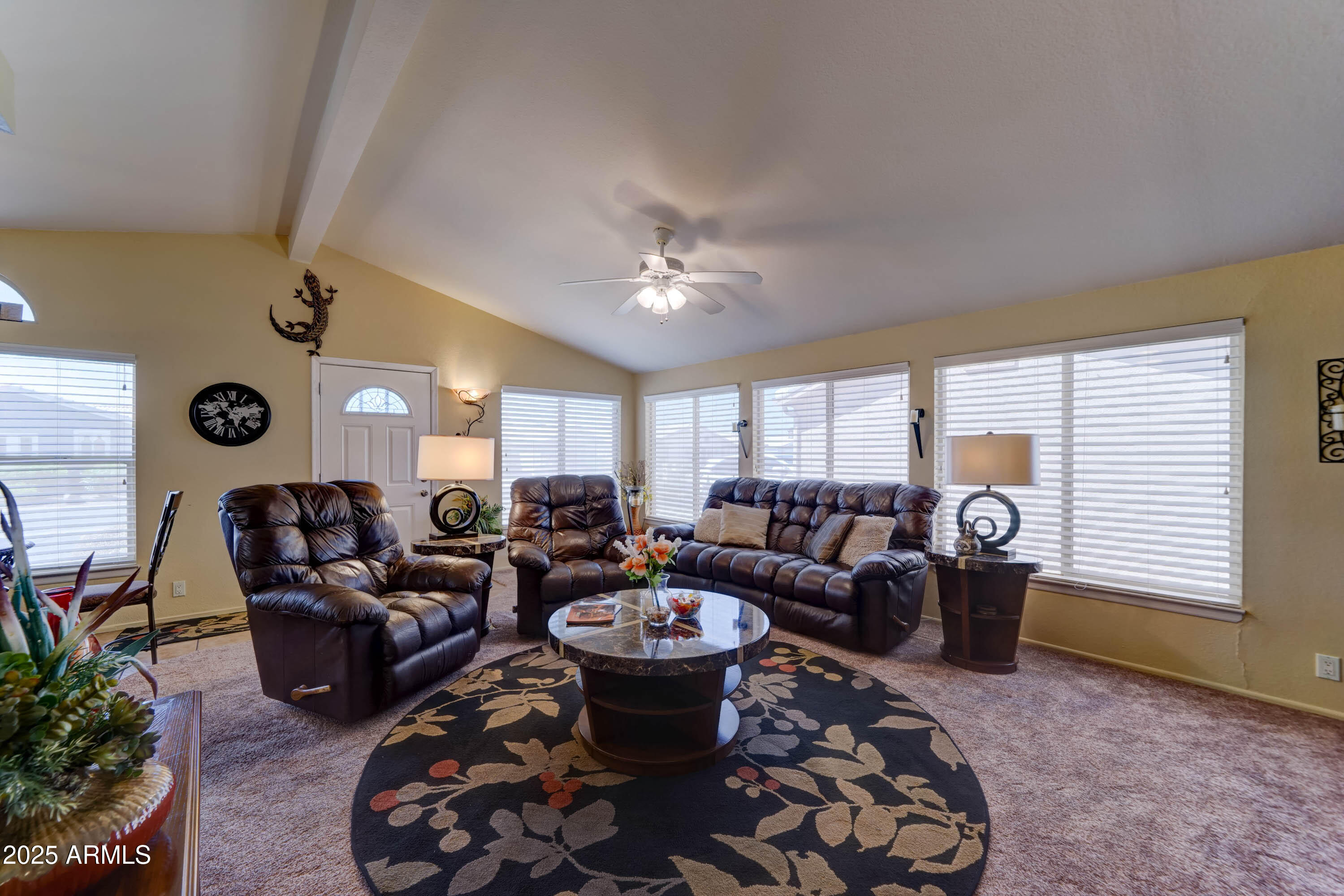 2101 South Meridian Road, Unit 72 Apache Junction, AZ 85120 - Photo 10 of 55 a living room with furniture and a large window