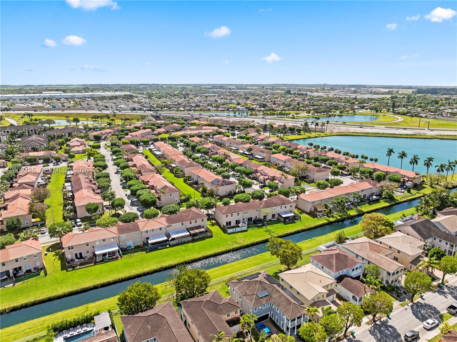 27460 Southwest 138th Path, Unit 27460 Homestead, FL 33032 - Photo 28 of 29 Canal View From Bedrooms