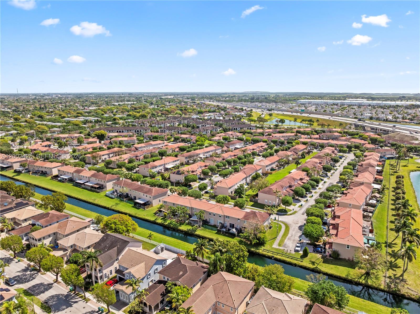 27460 Southwest 138th Path, Unit 27460 Homestead, FL 33032 - Photo 29 of 29 Canal View From Bedrooms