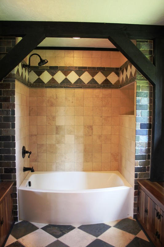 132 Springhouse Road Rocky Mount, VA 24151 - Photo 13 of 49 Master Bath - Custom Tiles