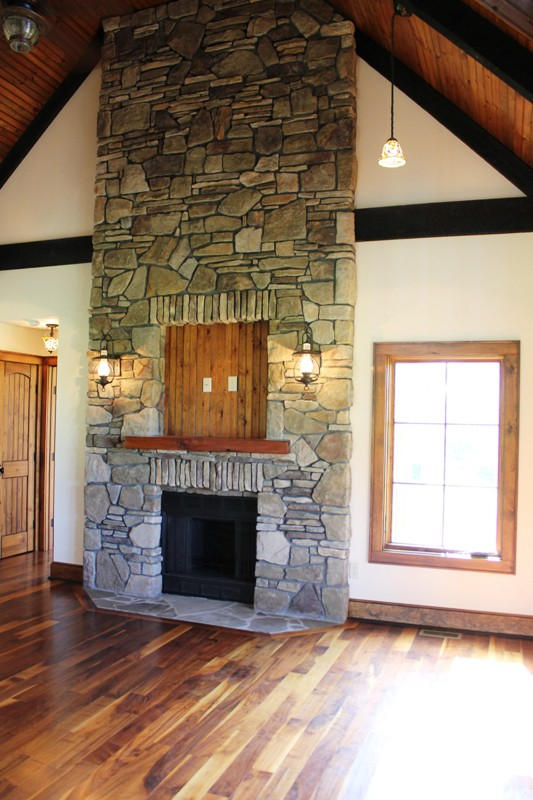 132 Springhouse Road Rocky Mount, VA 24151 - Photo 38 of 49 Stone Fireplace