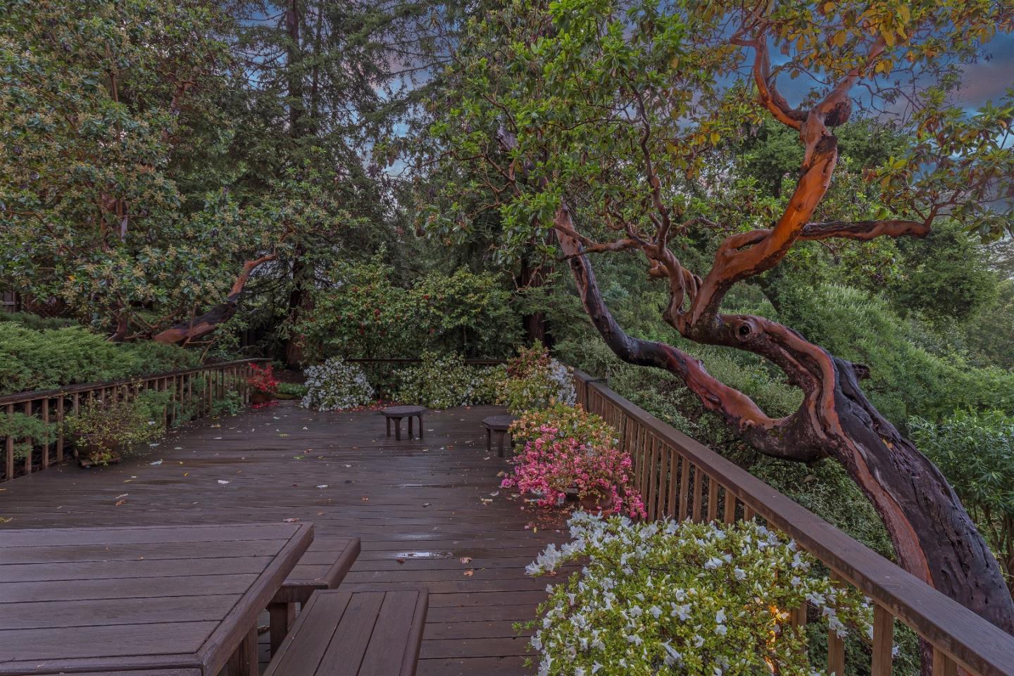 21661 Woolaroc Drive Los Gatos, CA 95033 - Photo 21 of 48 a view of street along with wooden stairs