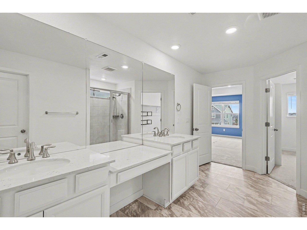 5258 Inland Avenue Firestone, CO 80504 - Photo 23 of 44 Primary Bath w/ Double Sink Vanities
