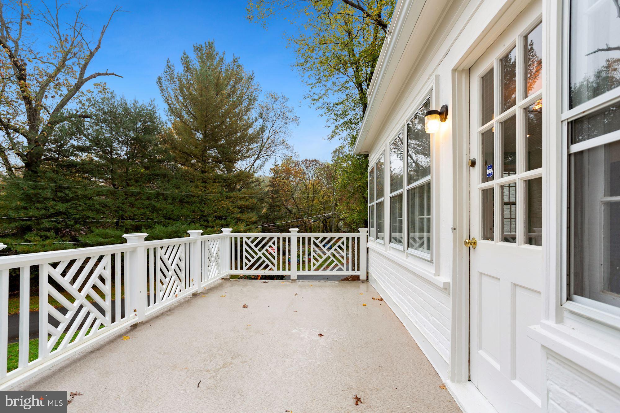 1624 Brookside Road McLean, VA 22101 - Photo 22 of 70 Roof Top Deck off Sunroom