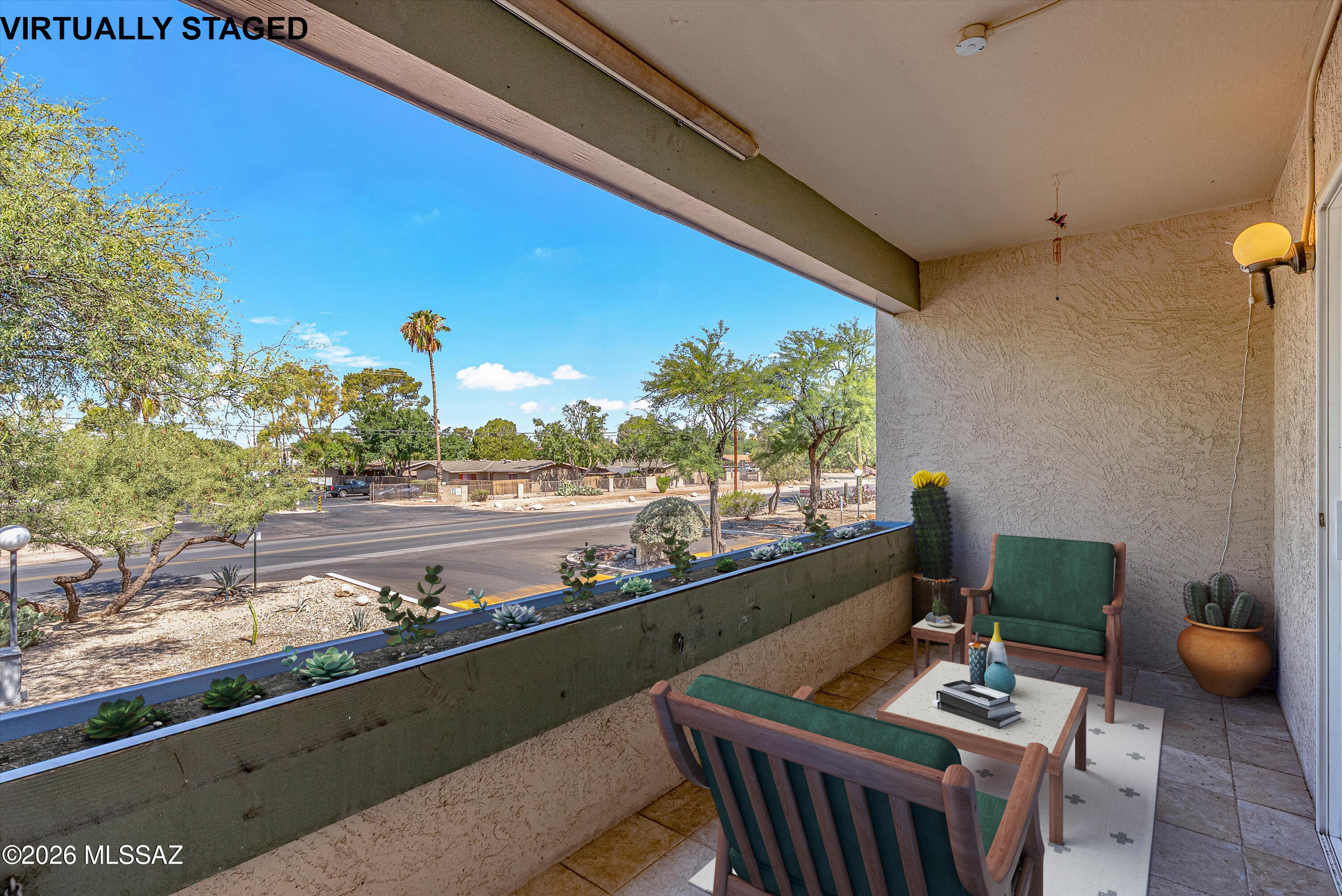 3750 North Country Club Road, Unit 5 Tucson, AZ 85716 - Photo 32 of 38 25-Balcony