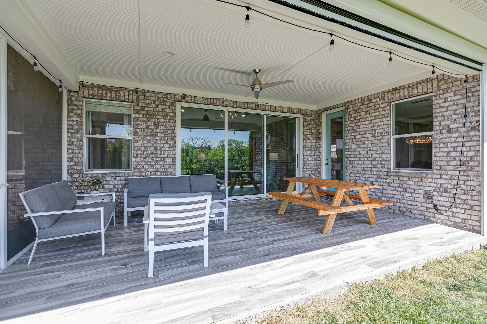 424 Beamon Drive Franklin, TN 37064 - Photo 41 of 52 a outdoor space with the couches and dining table view