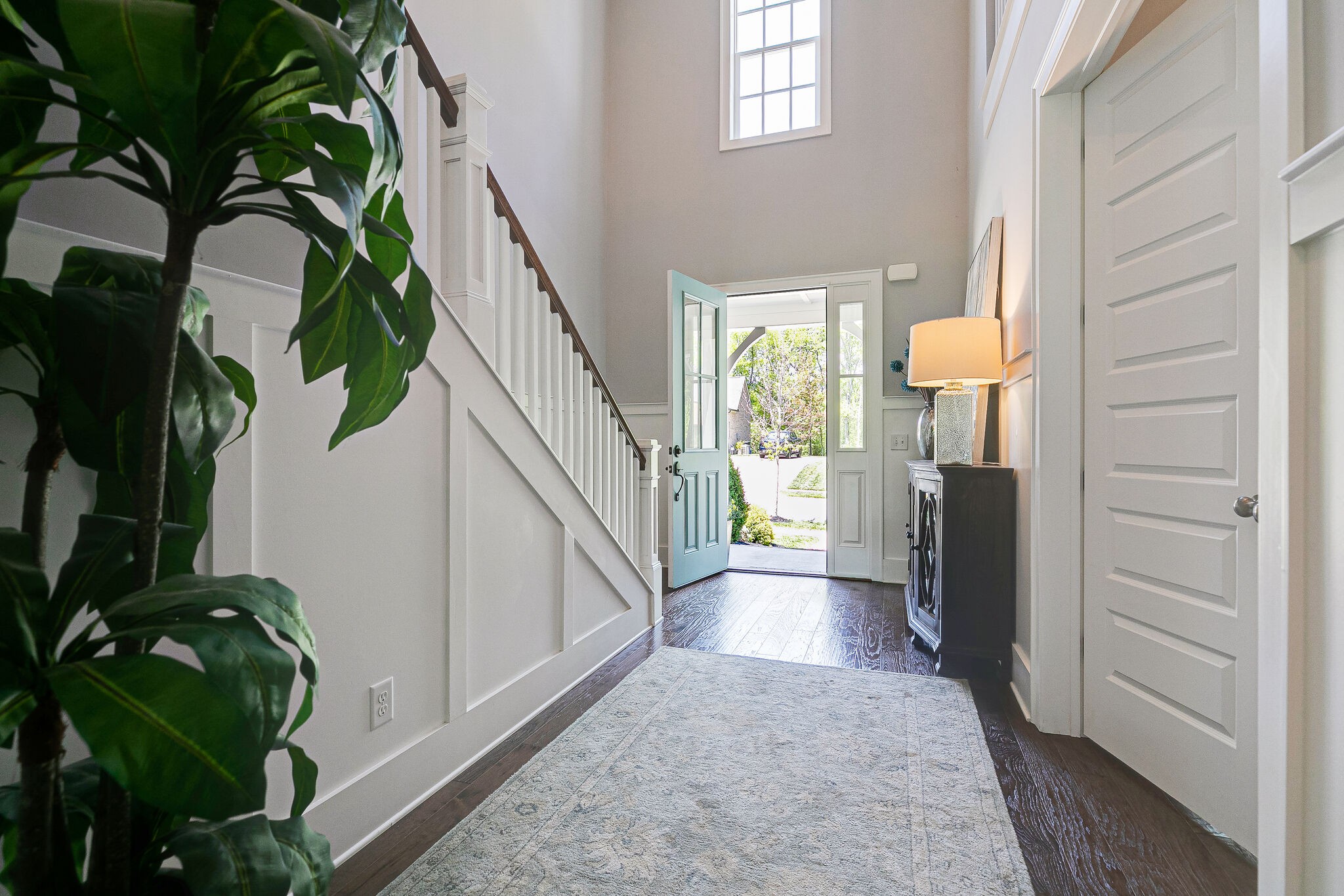 424 Beamon Drive Franklin, TN 37064 - Photo 8 of 52 a view of entryway and hall with wooden floor