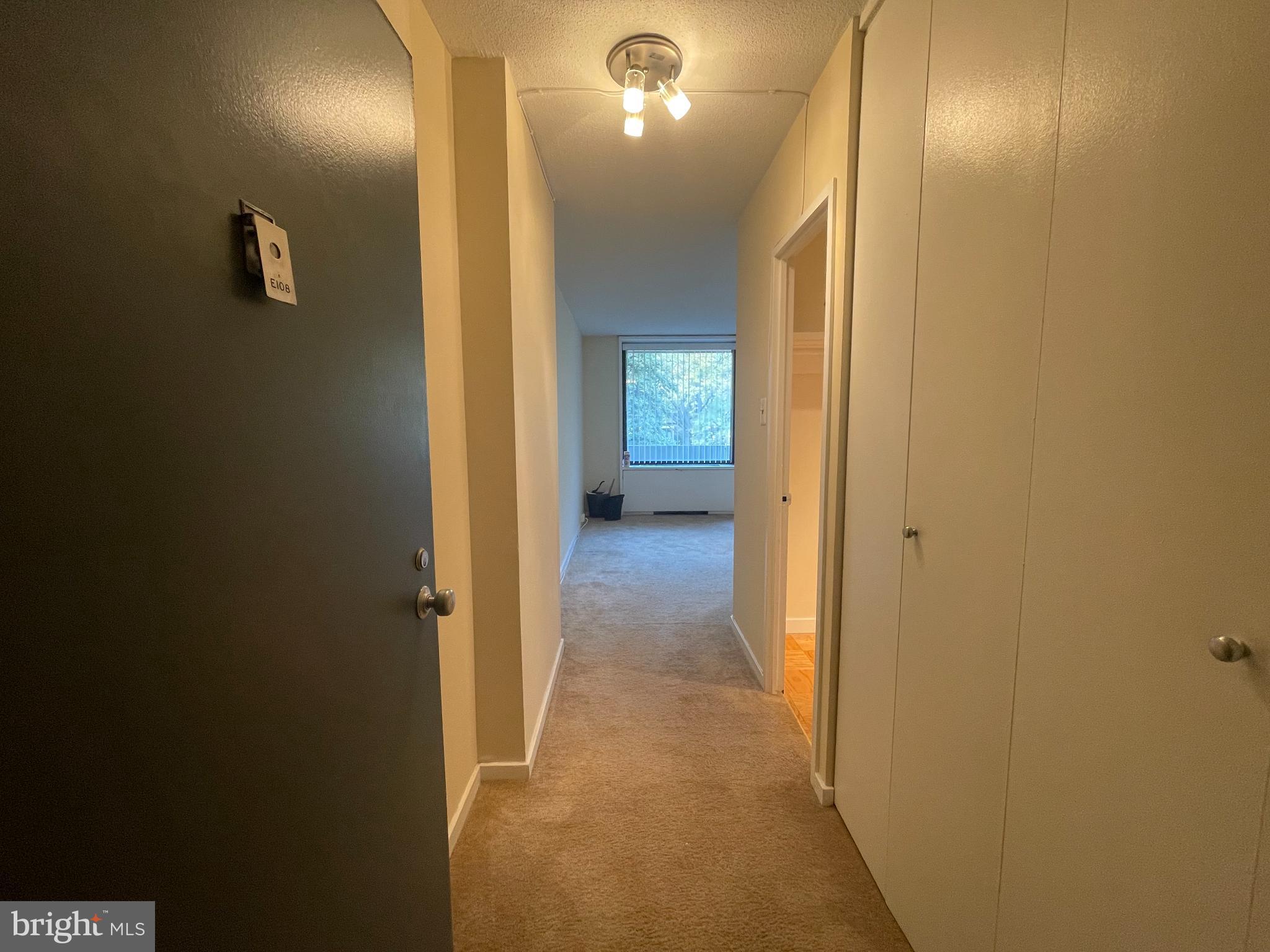 1245 4th Street Southwest, Unit E108 Washington, DC 20024 - Photo 3 of 16 a view of a hallway with wooden floor