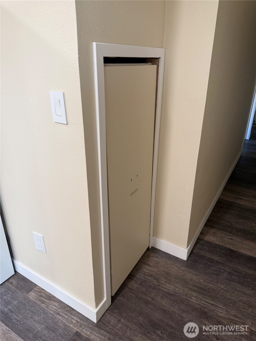 2610 Calawah Way, Unit 33 Forks, WA 98331 - Photo 14 of 14 a view of a hallway with wooden floor