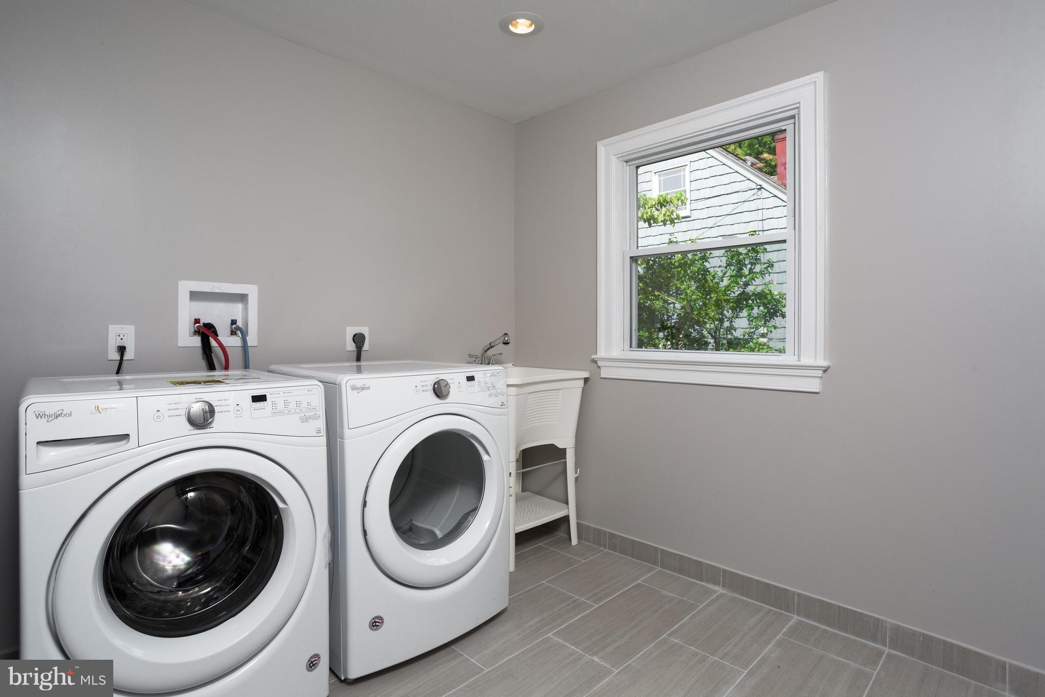 7017 Quander Road Alexandria, VA 22307 - Photo 28 of 30 a utility room with dryer and washer