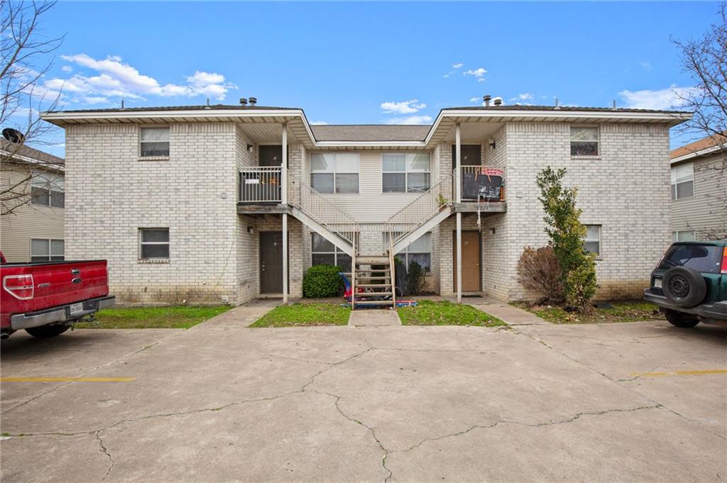 2224 Katy Lane, Unit D Georgetown, TX 78626 - Photo 1 of 1 a view of a house with a yard and garage