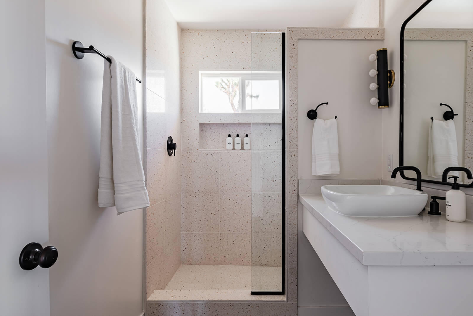 55717 Ruth Lane Yucca Valley, CA 92284 - Photo 32 of 32 a bathroom with a tub and shower