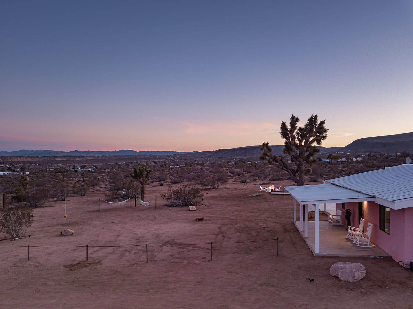55717 Ruth Lane Yucca Valley, CA 92284 - Photo 10 of 32 an aerial view of a house